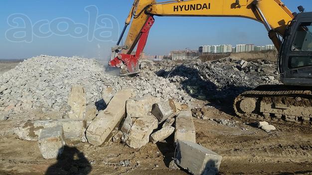 Супер ножницы для демонтажа бетонных сооружений