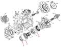 Запасные части на гидронасос KAWASAKI K3V112DTP