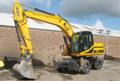 Аренда колёсного экскаватора JCB