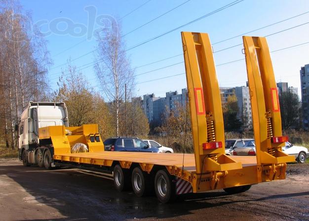 Аренда низкорамного трала грузоподъёмностью 40 тонн