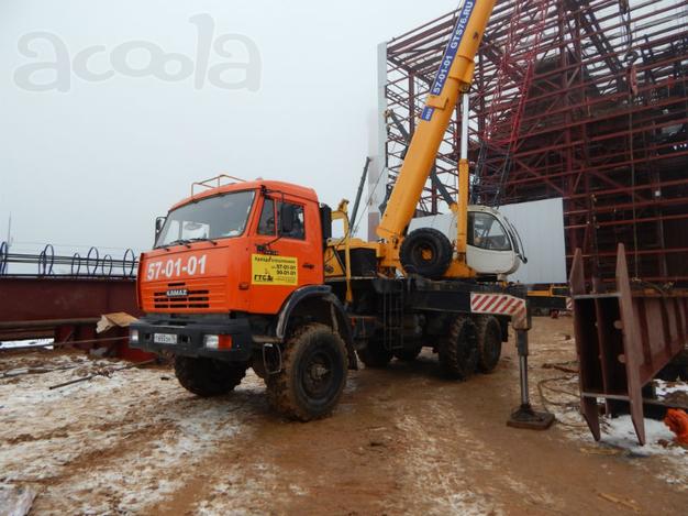 Автокран КС-45717К-3Р "Ивановец" (вездеход 6x6)
