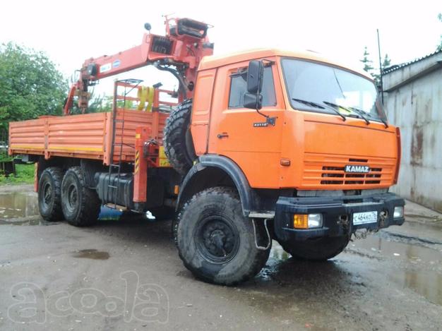 Аренда КАМАЗ-43118 (вездеход 6х6)