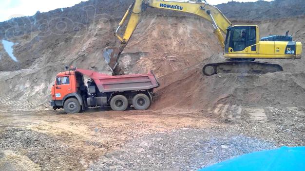 Работа для самосвалов от 15 куб почасовка